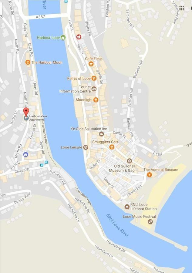 דירות לו Polmear Harbour View With Terrace מראה חיצוני תמונה